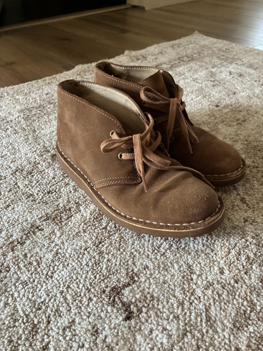 L.L. Bean Women's Brown Suede Lace-Up Ankle Boots